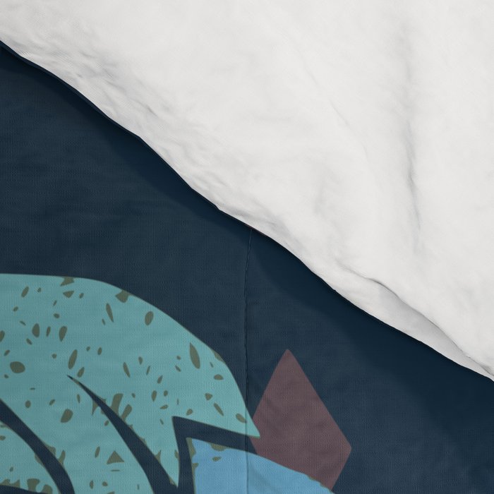Artichoke dark blue Comforter Gallery Image 4