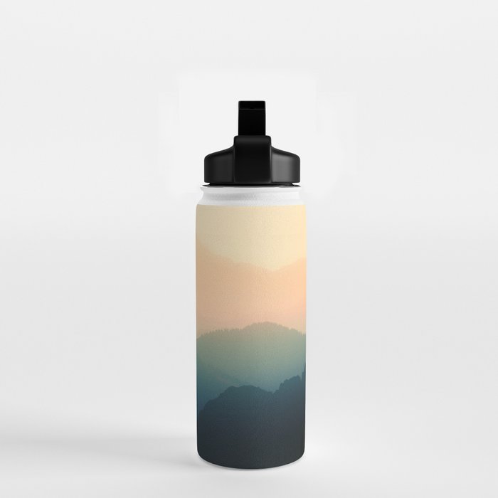 Living On The Edge - Smoky Mountain National Park Water Bottle Gallery Image 2