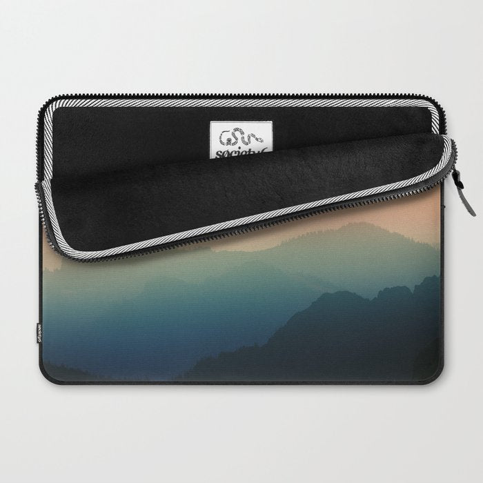 Living On The Edge - Smoky Mountain National Park Laptop Sleeve Gallery Image 2