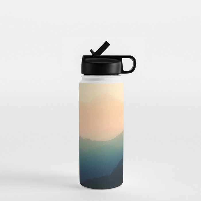 Living On The Edge - Smoky Mountain National Park Water Bottle Gallery Image 1