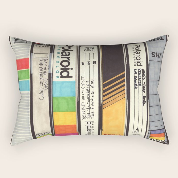 VHS Rectangular Pillow Gallery Image 1