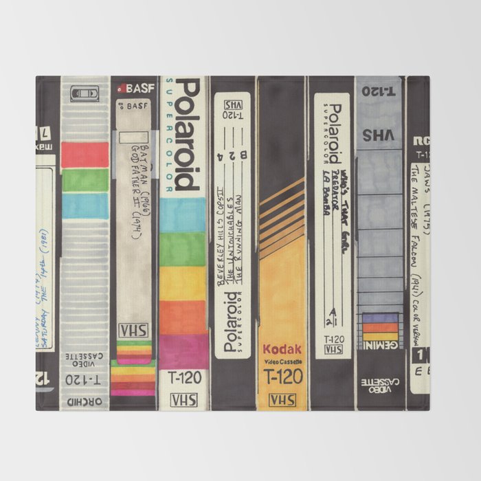 VHS Throw Blanket Gallery Image 2