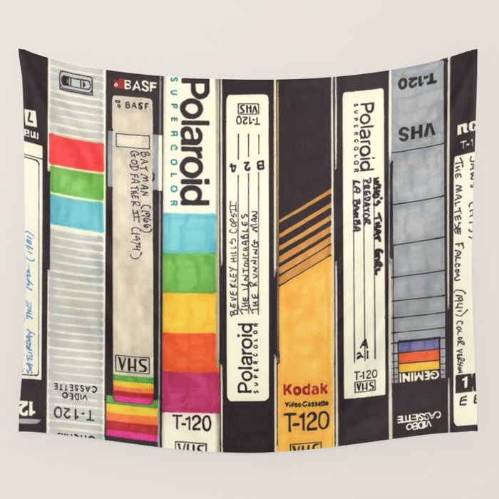 VHS Wall Tapestry Gallery Image 1