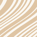 Wavy Stripes XLIII - Neutral Tan Coffee Mug Gallery Image 2
