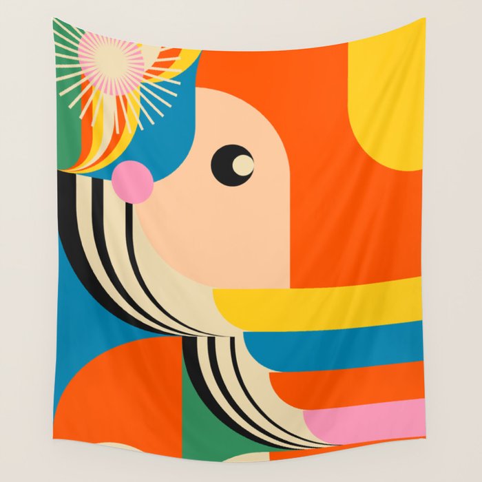 Be Curious Wall Tapestry Gallery Image 4