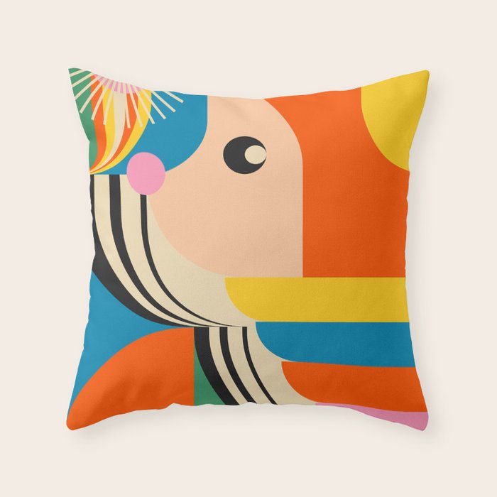 Be Curious Throw Pillow Gallery Image 6