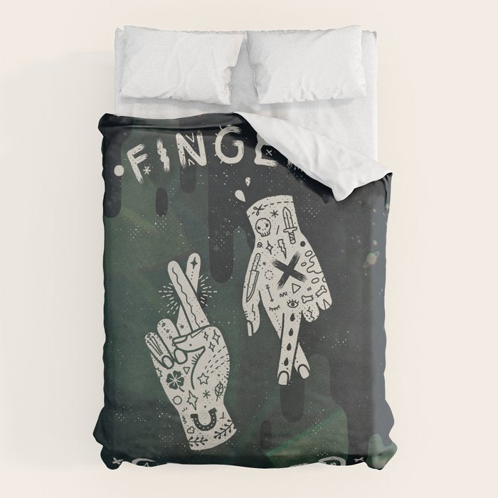 Good Luck / I'm Lying Duvet Cover Gallery Image 1