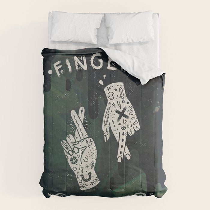 Good Luck / I'm Lying Comforter Gallery Image 6