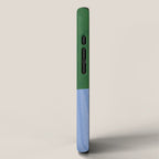 Chill Cat in Orange & Green iPhone Case Gallery Image 2