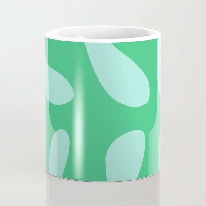 Matisse Poster 2. Leaf & Sun in Green & Pink Coffee Mug Gallery Image 4