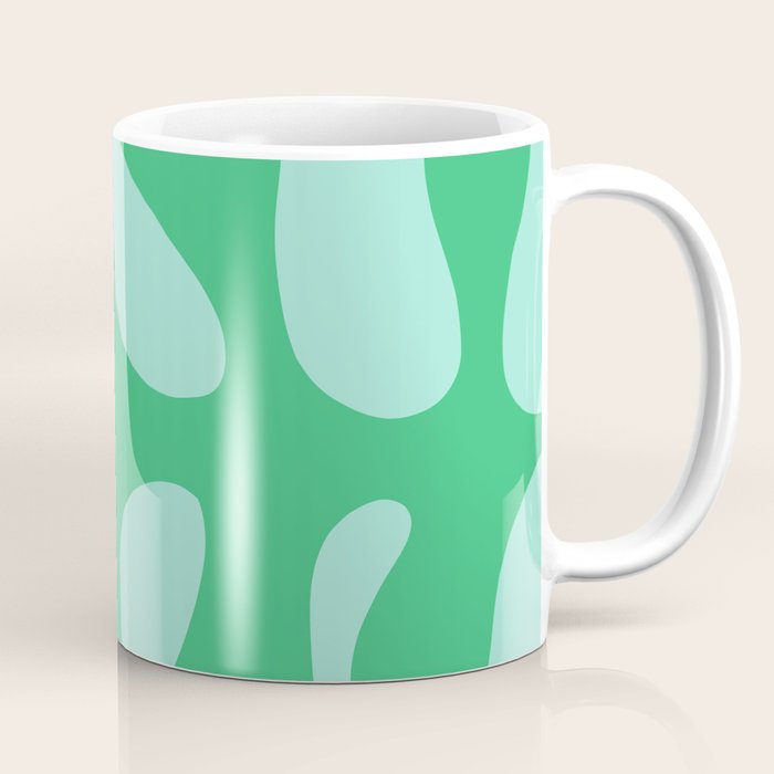 Matisse Poster 2. Leaf & Sun in Green & Pink Coffee Mug Gallery Image 1