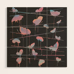 Hanging On for Dear Life Wood Wall Art Gallery Image 1