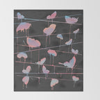 Hanging On for Dear Life Throw Blanket Gallery Image 2