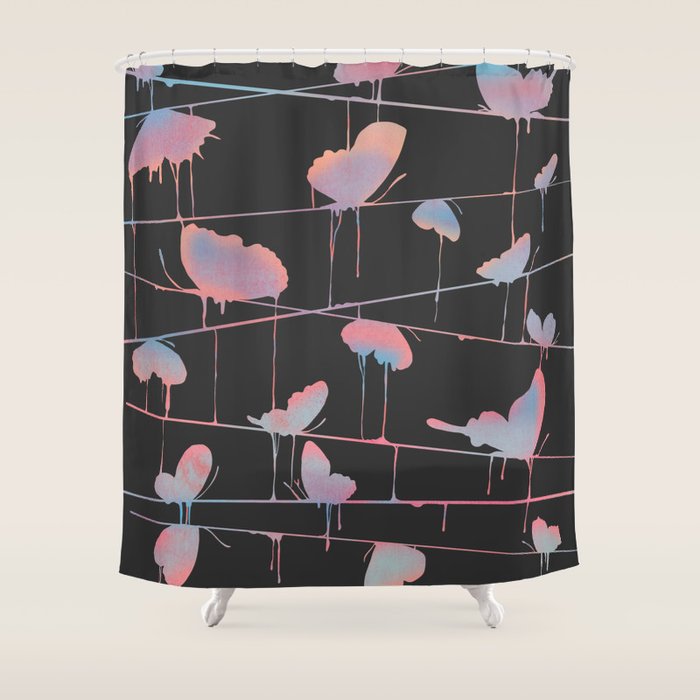 Hanging On for Dear Life Shower Curtain Gallery Image 1
