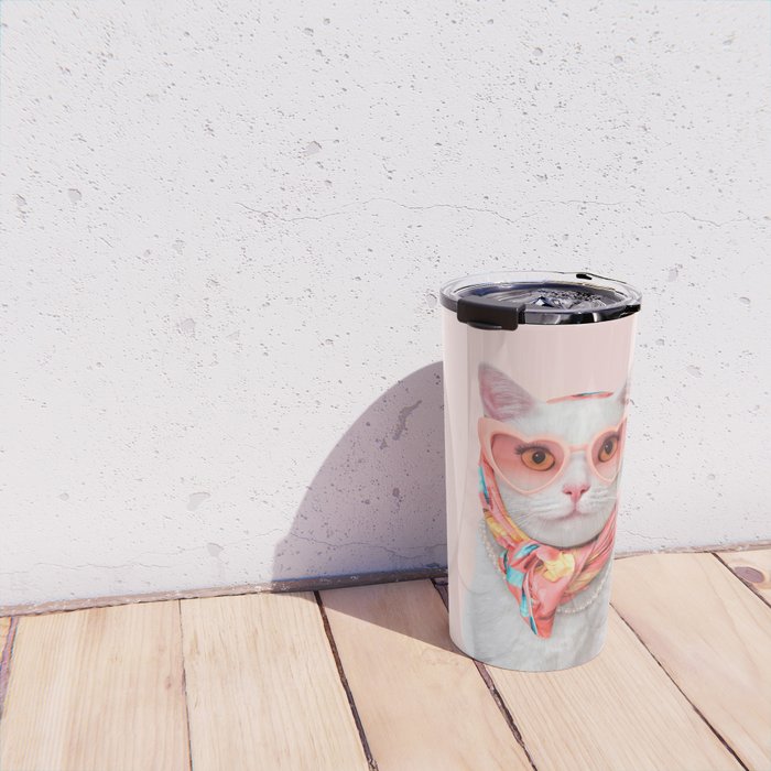 FASHION CAT Travel Mug Gallery Image 4