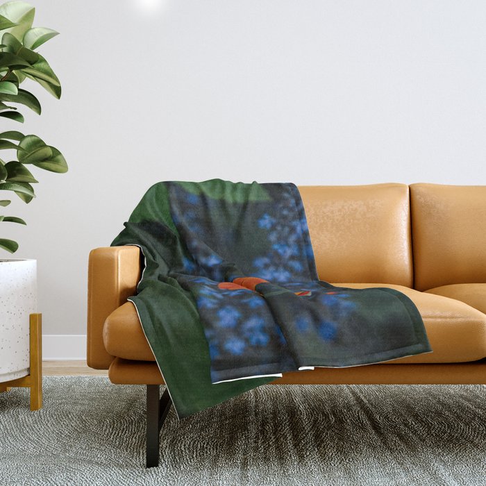 Bloom Time - Landscape and Nature Photography Throw Blanket Gallery Image 1