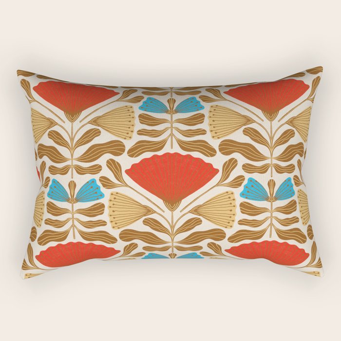 Symmetrical Garden #2 Rectangular Pillow Gallery Image 2