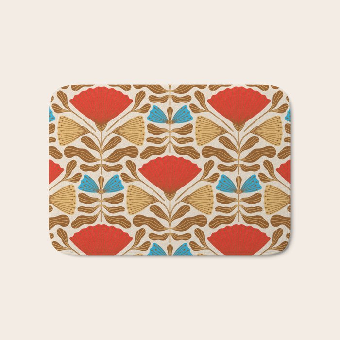 Symmetrical Garden #2 Bath Mat Gallery Image 1