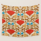 Symmetrical Garden #2 Wall Tapestry Gallery Image 4