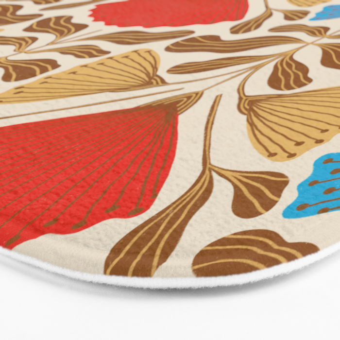 Symmetrical Garden #2 Bath Mat Gallery Image 3