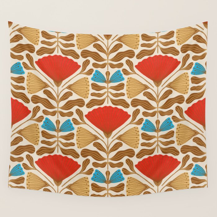 Symmetrical Garden #2 Wall Tapestry Gallery Image 1