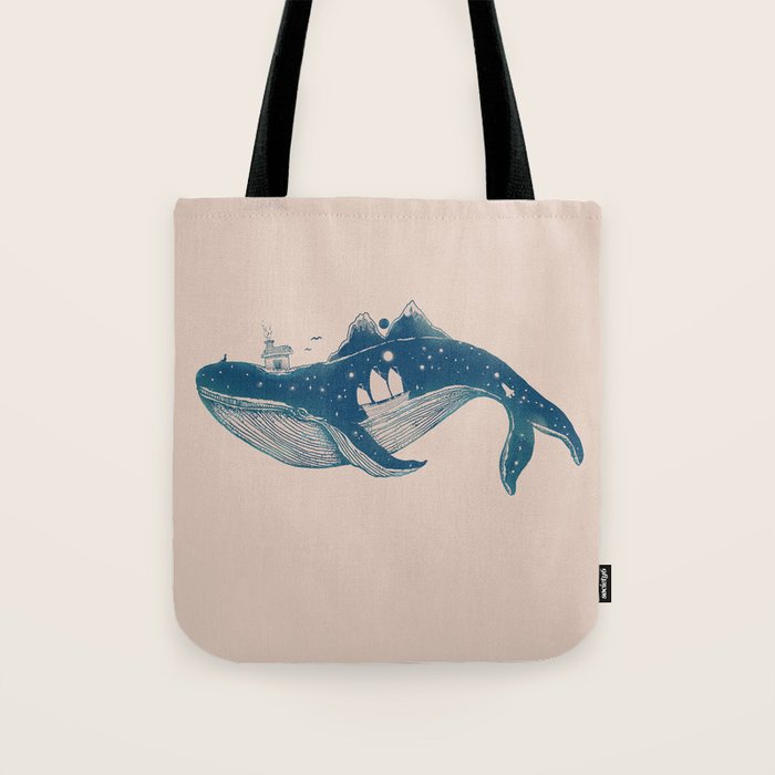 Home (A Whale from Home) Tote Bag Gallery Image 1