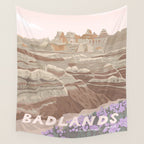 Badlands National Park Wall Tapestry Gallery Image 4