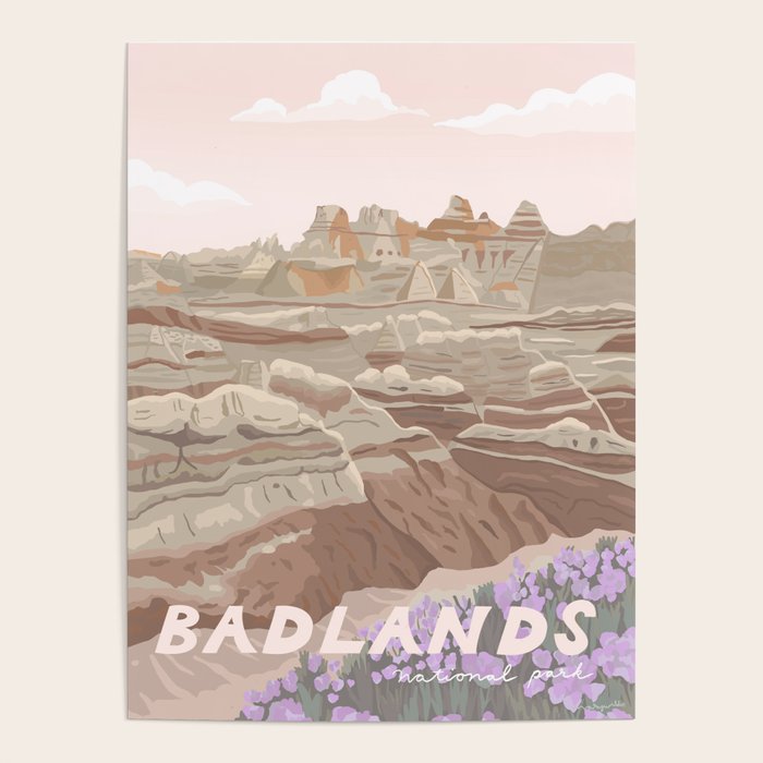 Badlands National Park Poster Gallery Image 4