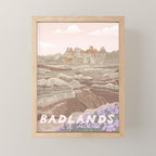Badlands National Park Mini Art Print Gallery Image 1