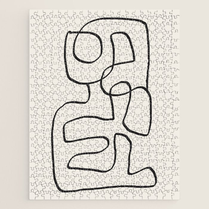 Abstract line art 15 Jigsaw Puzzle Gallery Image 1