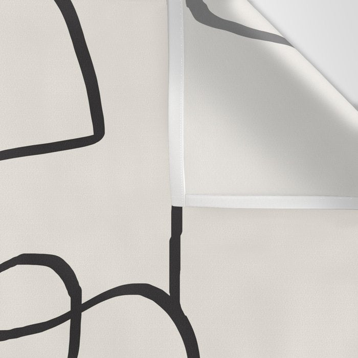 Abstract line art 15 Wall Tapestry Gallery Image 3