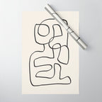 Abstract line art 15 Wrapping Paper Gallery Image 1