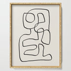 Abstract line art 15 Serving Tray Gallery Image 1