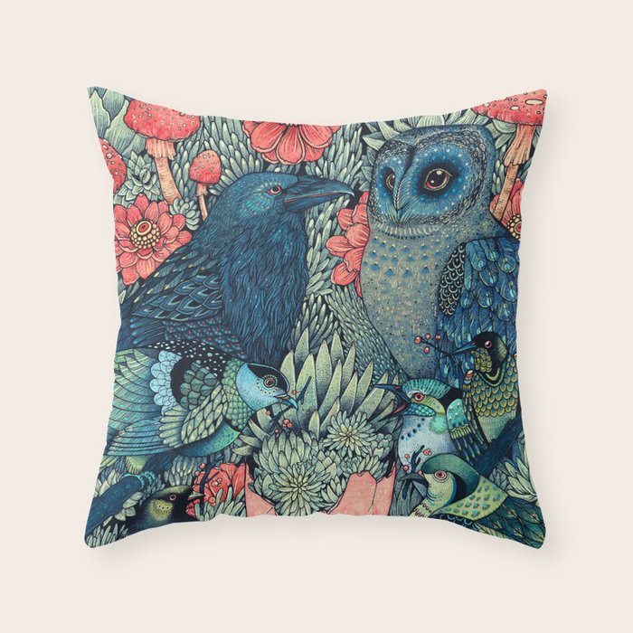 Cosmic Egg Throw Pillow Gallery Image 1
