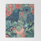 Cosmic Egg Throw Blanket Gallery Image 2