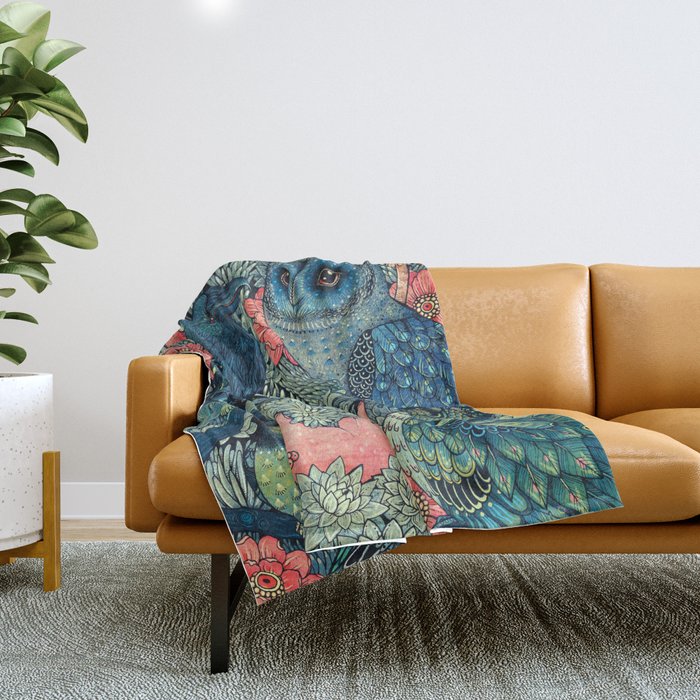 Cosmic Egg Throw Blanket Gallery Image 1