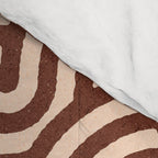 SWIRL Cacao and Almond Comforter Gallery Image 4