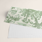 Antique 19th Century 'Paul et Virginie' Lovers Toile de Jouy Wrapping Paper Gallery Image 2