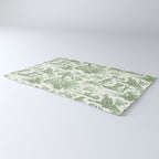 Antique 19th Century 'Paul et Virginie' Lovers Toile de Jouy Rug Gallery Image 3