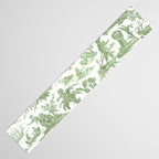 Antique 19th Century 'Paul et Virginie' Lovers Toile de Jouy Table Runner Gallery Image 3