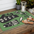 Surreal Flora 3 Outdoor Rug Gallery Image 2