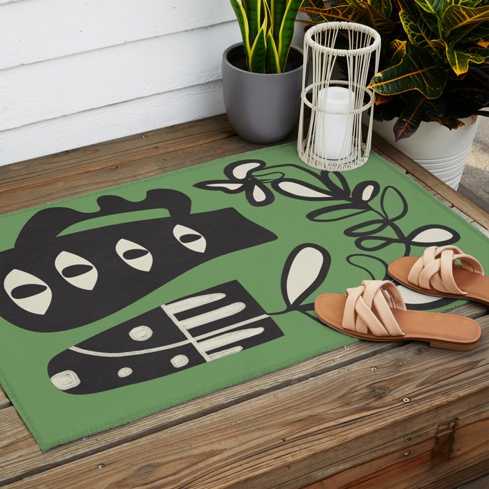 Surreal Flora 3 Outdoor Rug Gallery Image 2