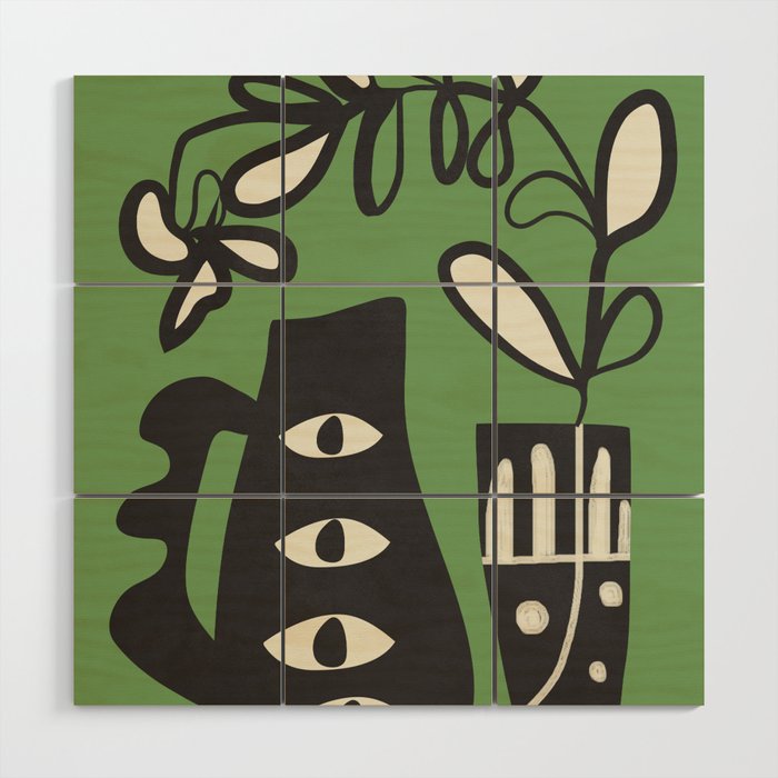 Surreal Flora 3 Wood Wall Art Gallery Image 1