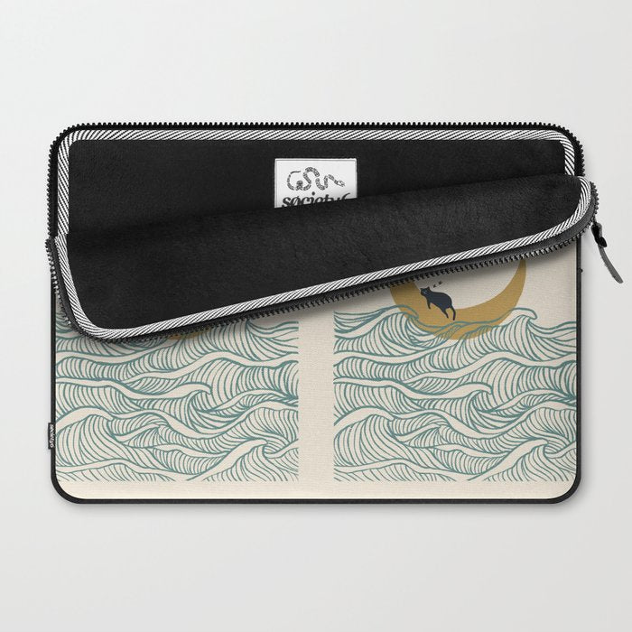 Good Night Meow 1 Laptop Sleeve Gallery Image 2