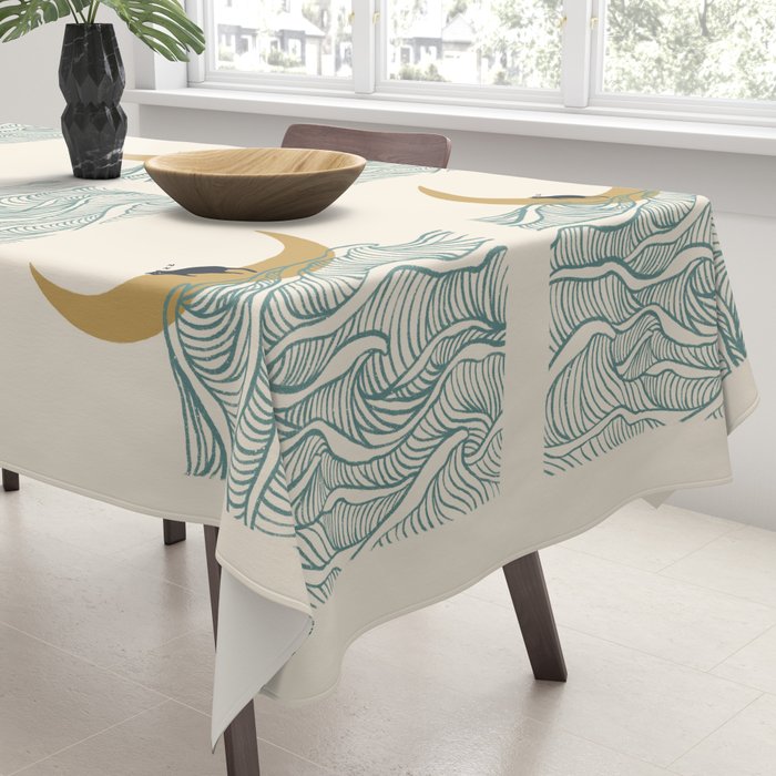Good Night Meow 1 Tablecloth Gallery Image 3