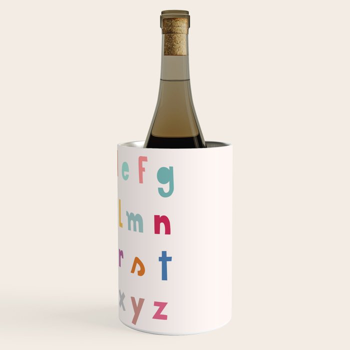 ABC alphabet art Wine Chiller Gallery Image 3