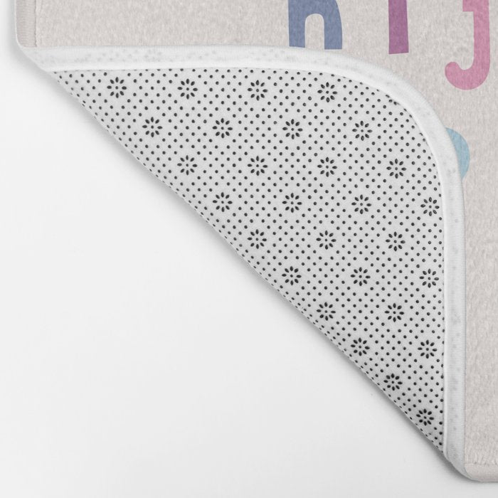 ABC alphabet art Bath Mat Gallery Image 2