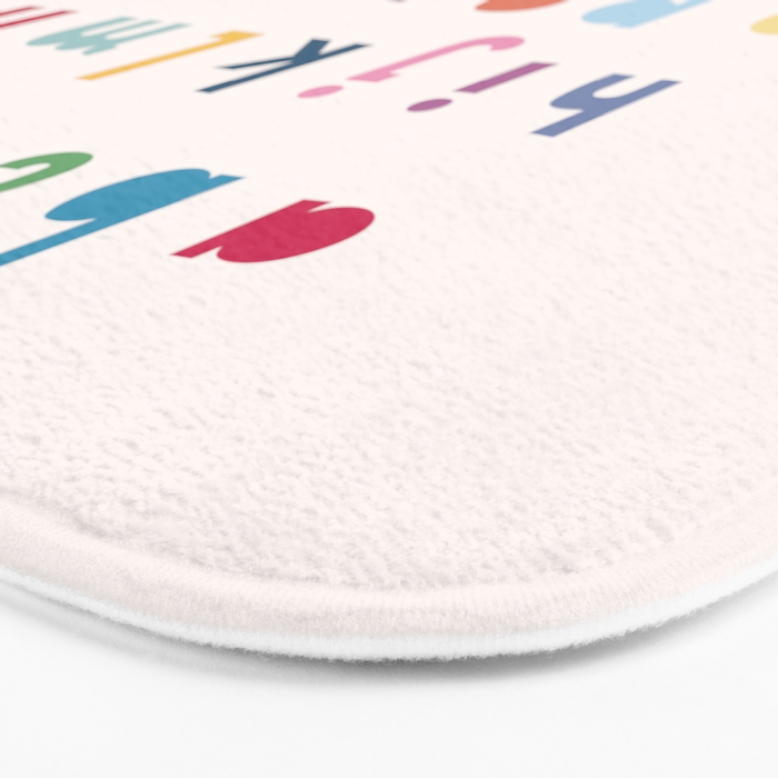ABC alphabet art Bath Mat Gallery Image 3
