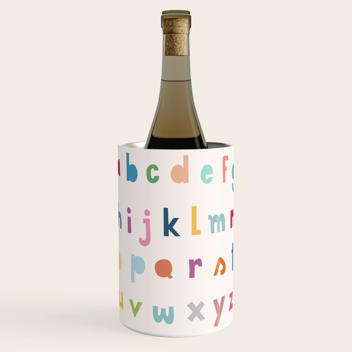 ABC alphabet art Wine Chiller Gallery Image 1