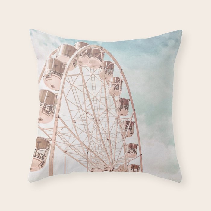 Ferris Wheel Throw Pillow Gallery Image 6
